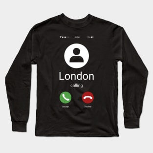 London Calling Long Sleeve T-Shirt